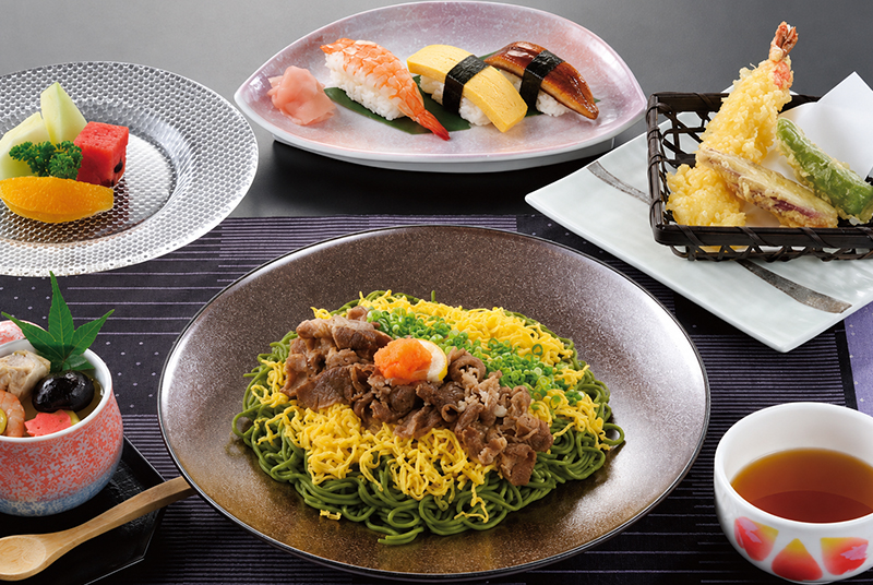 豆田ン蕎麦定食