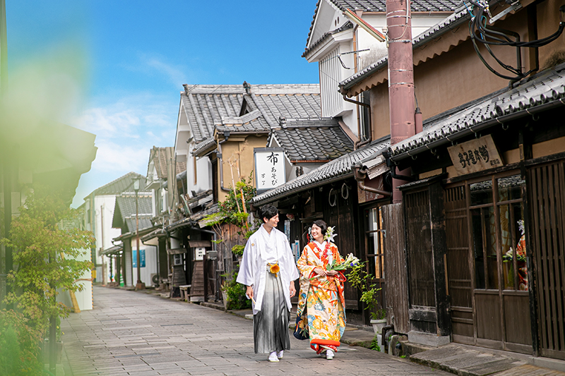 地元・日田で残す結婚写真