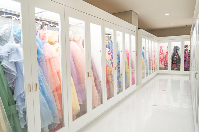 結婚式場ならではの質の高いドレスラインナップ